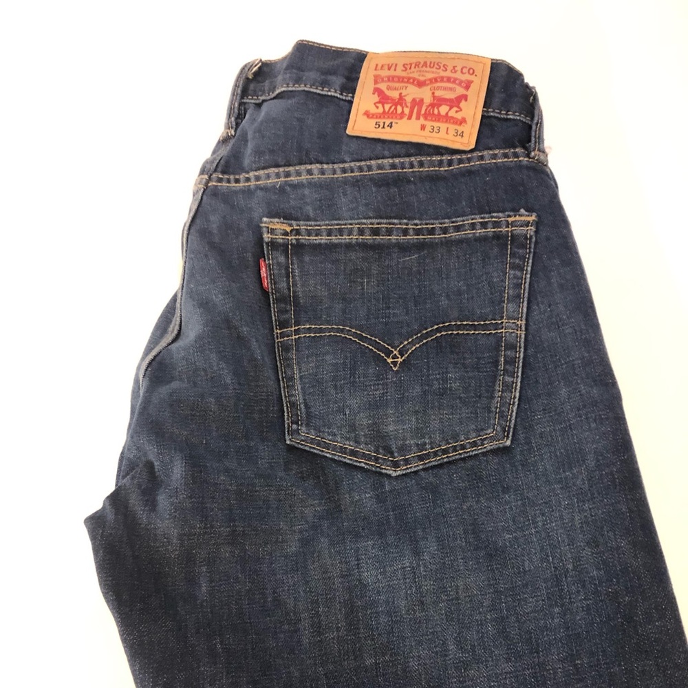 Levi 514 Mens Jeans - As good as new! Size 33W 34L